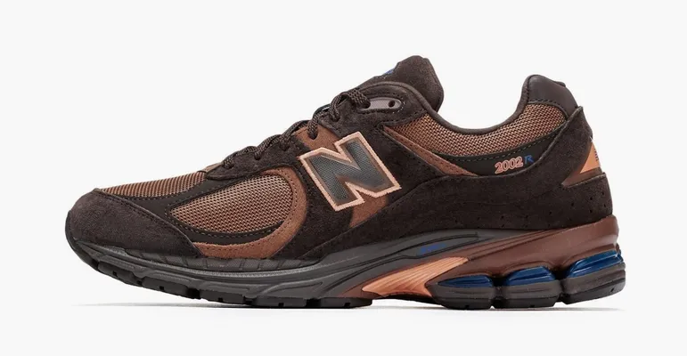 Кроссовки New Balance 2002R «Chocolate» коричневый