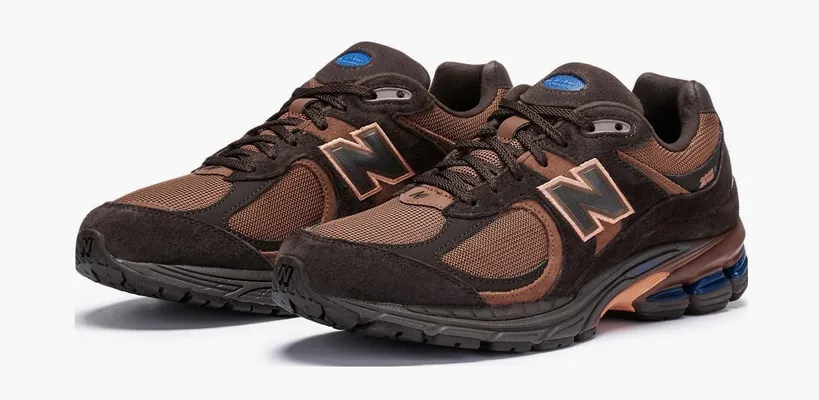 Кроссовки New Balance 2002R «Chocolate» коричневый