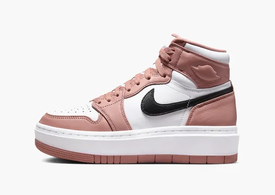 Кроссовки Air Jordan 1 Elevate High Wmns «Red Stardust» розовый
