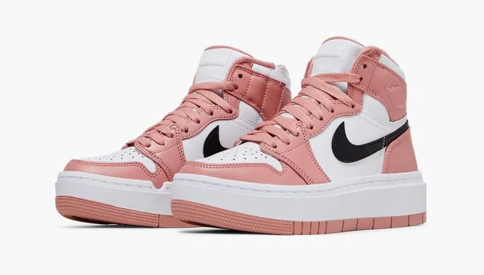 Кроссовки Air Jordan 1 Elevate High Wmns «Red Stardust» розовый
