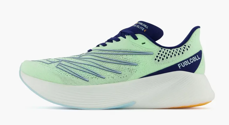 Кроссовки New Balance FuelCell RC Elite v2 «Vibrant Spring Glo» зеленый