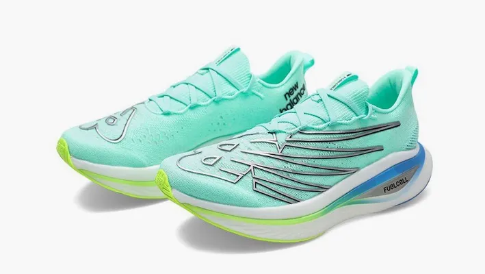 Кроссовки New Balance FuelCell SuperComp Elite V3 «Bright Mint» lightBlue