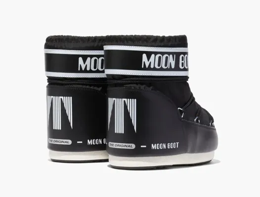 Обувь Moon Boot Icon Low «Black Nylon» черный