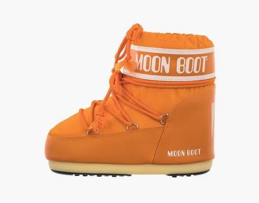 Обувь Moon Boot Icon Low Nylon «Sunny Orange» оранжевый