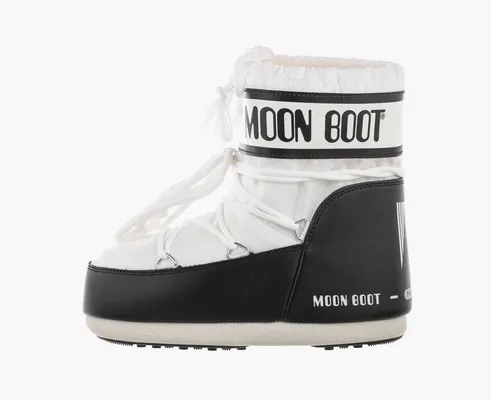 Обувь Moon Boot Icon Low «White Nylon» белый