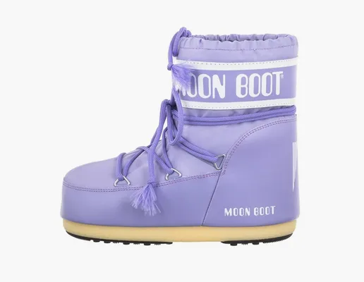 Обувь Moon Boot Icon Low Nylon «Lilac» фиолетовый
