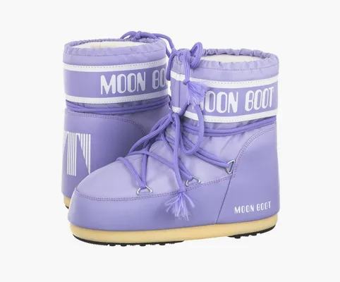 Обувь Moon Boot Icon Low Nylon «Lilac» фиолетовый