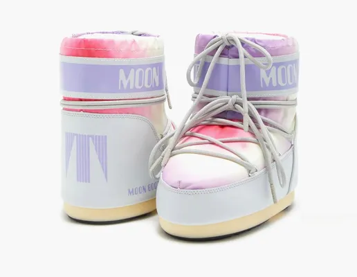 Обувь Moon Boot Icon Low «Grey Ankle» серый