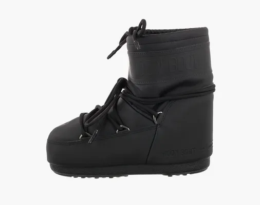 Обувь Moon Boot Icon Low Rubber «Black» черный