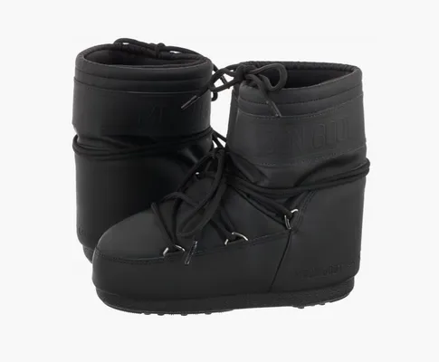 Обувь Moon Boot Icon Low Rubber «Black» черный
