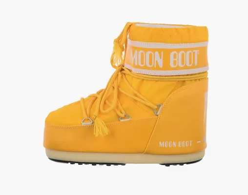 Обувь Moon Boot Icon Low Nylon «Yellow» желтый