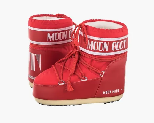 Обувь Moon Boot Icon Low Nylon «Red» красный