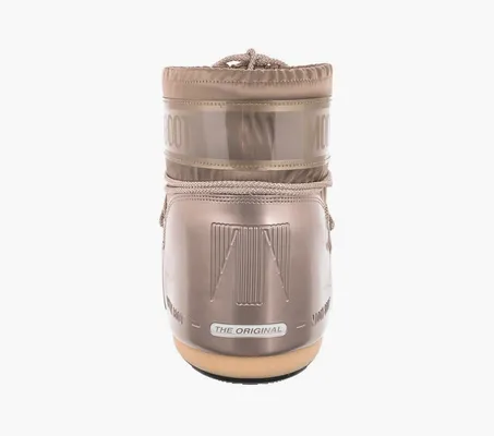 Обувь Moon Boot Classic Low «Glance Platinum» золотой
