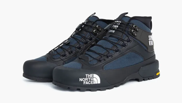 Кроссовки The North Face Glenclyffe x Undercover SOUKUU «Black Aviator Navy» черный
