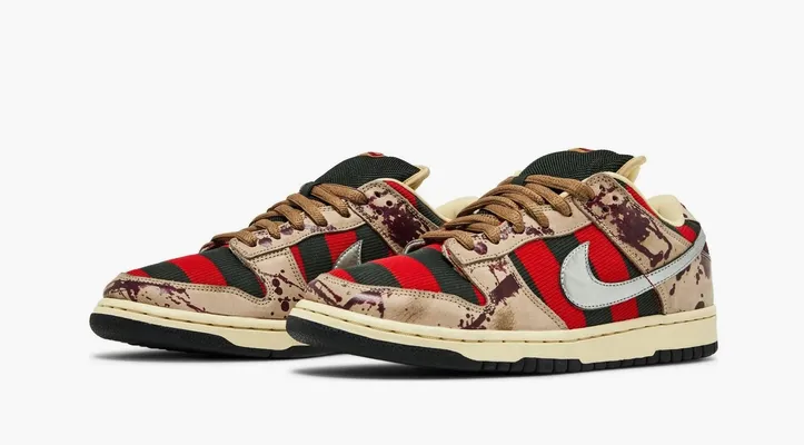 Кроссовки Nike Dunk Low Pro SB «Freddy Krueger» разноцветный