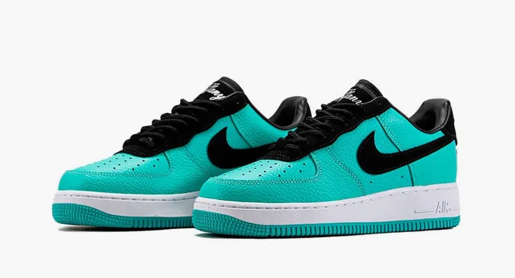 Кроссовки Nike Air Force 1 Low Tiffany & Co. «1837» Friends & Family lightBlue