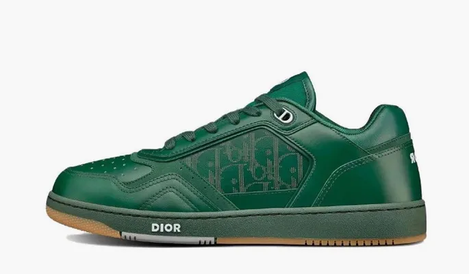 Кроссовки Dior B27 Low «Oblique - Green Gum» зеленый
