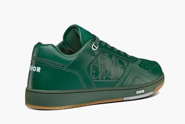 Кроссовки Dior B27 Low «Oblique - Green Gum» зеленый