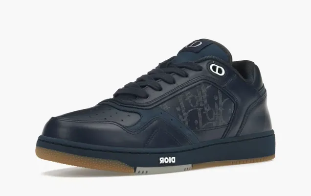 Кроссовки Dior B27 Low «World Tour Navy» синий