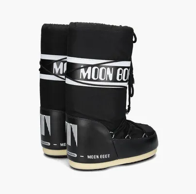 Обувь Moon Boot Icon Nylon «Black» черный