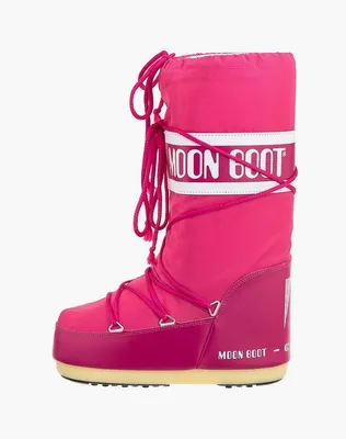Обувь Moon Boot Icon Nylon «Bouganville» розовый