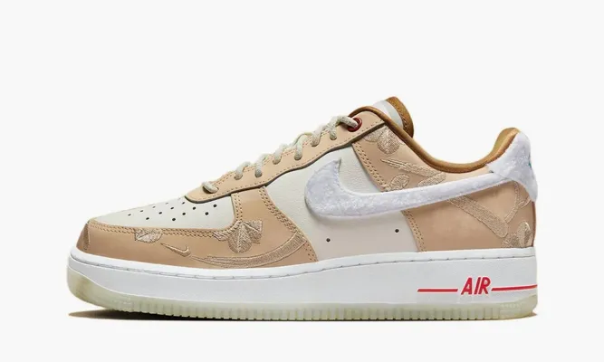 Кроссовки Nike WMNS Air Force 1 '07 LX «Year of the Rabbit» бежевый