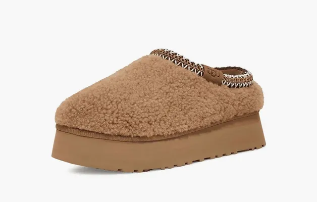 Обувь UGG Tazz Maxi Curly WMNS «Chestnut» коричневый