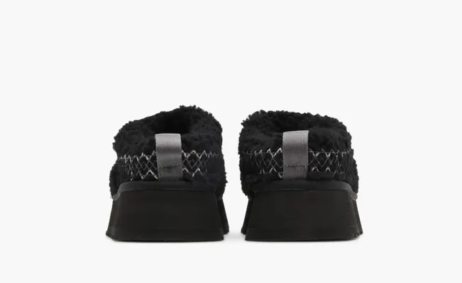Обувь UGG Tazz Braid Slipper WMNS «Black» черный