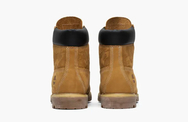 Обувь Timberland 6 Inch x A Bathing Ape x Undefeated «Wheat» коричневый