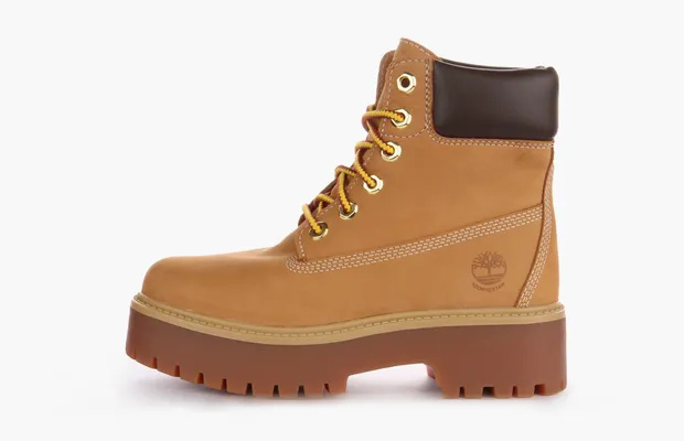 Обувь Timberland 6 Inch Platform WMNS «Wheat» коричневый