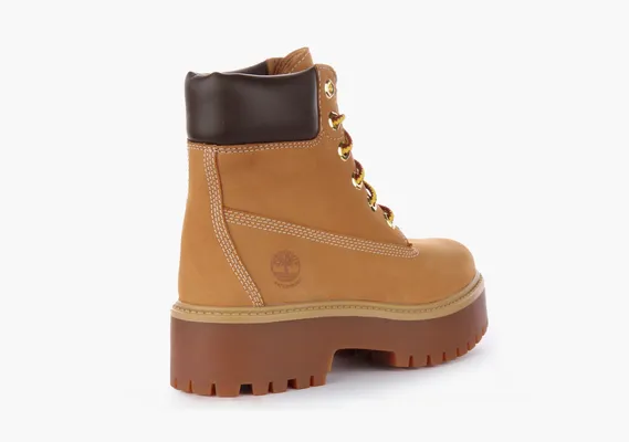 Обувь Timberland 6 Inch Platform WMNS «Wheat» коричневый