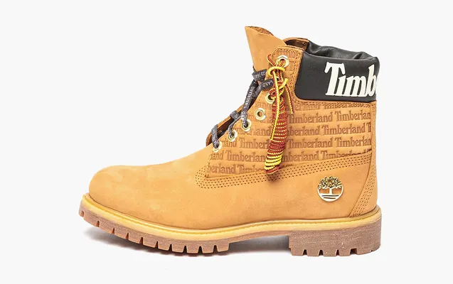 Обувь Timberland 6 Inch Premium Logo Waterproof Boots «Wheat» коричневый