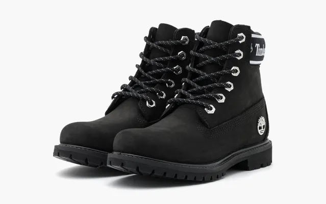 Обувь Timberland 6 Inch Premium Boots WMNS «Black Nubuck» черный
