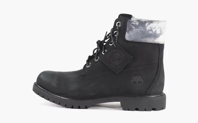 Обувь Timberland 6 Inch Premium Waterproof Boots WMNS «Black Nubuck» черный
