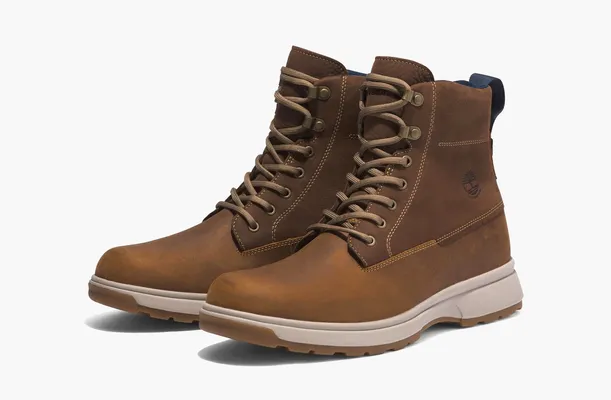 Обувь Timberland Atwells Ave Waterproof Boots «Ruse Full Grain» коричневый