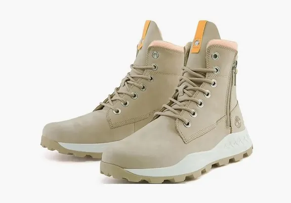Обувь Timberland Brooklyn Side Zip Boot «Beige» бежевый