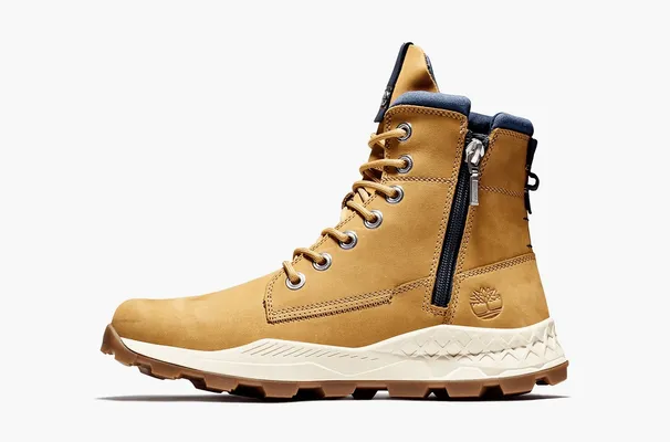 _РАЗОБРАТЬ Timberland Brooklyn Side Zip Boot «Wheat Nubuck» коричневый