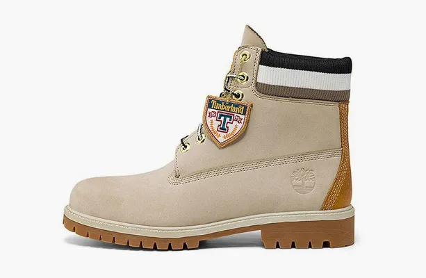 Обувь Timberland 6 Inch Heritage Cupsole Boots «Beige Nubuck with Black» бежевый