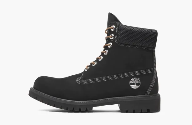 Обувь Timberland Premium 6 Inch Lace Up Waterproof Boot «Black» черный