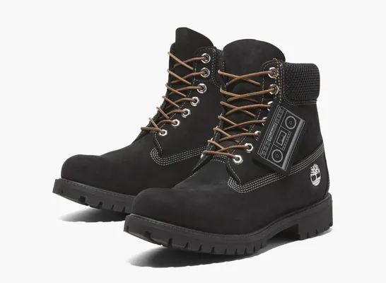 Обувь Timberland Premium 6 Inch Lace Up Waterproof Boot «Black» черный