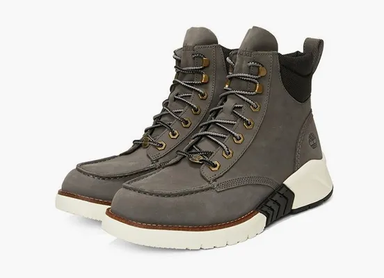 Обувь Timberland MTCR Moc Toe Boots «Grey» серый