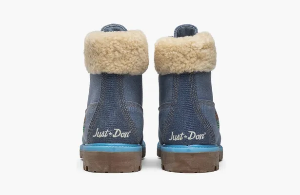 Обувь Timberland 6 Inch Fabric Boot x Just Don «Blue» синий
