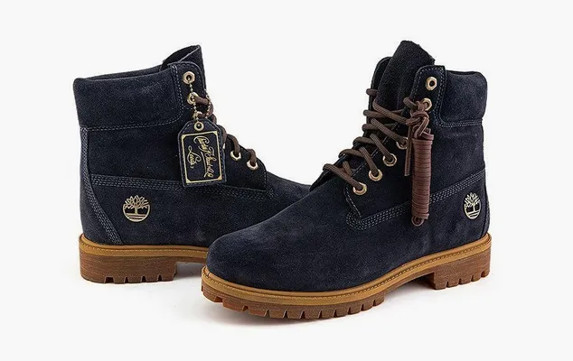 Обувь Timberland 6 Inch Premium Boot x C.F.Stead «Dark Blue» синий