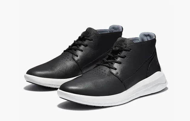 Обувь Timberland Bradstreet Ultra Leather Chukka Boots «Black» черный