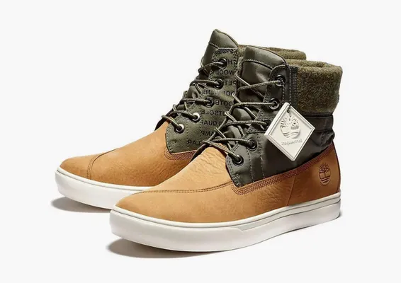 Обувь Timberland Earthkeeper Cupsole Sneaker Boot «Wheat Nubuck» коричневый