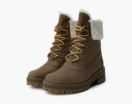 Обувь Timberland Courmayeur Valley 6 Inch Boot WMNS «Olive» зеленый
