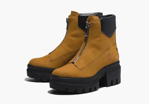 Обувь Timberland Everleigh Front-Zip Boot WMNS «Wheat» желтый