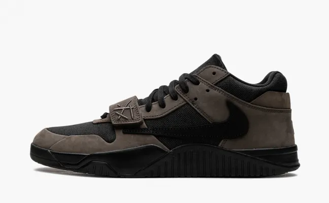 Кроссовки Air Jordan x Travis Scott Jumpman Jack TR «Dark Mocha» коричневый