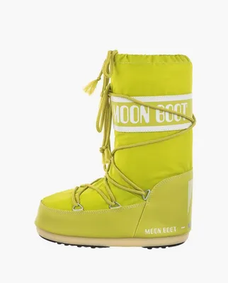 Обувь Moon Boot Icon Nylon «Lime» зеленый