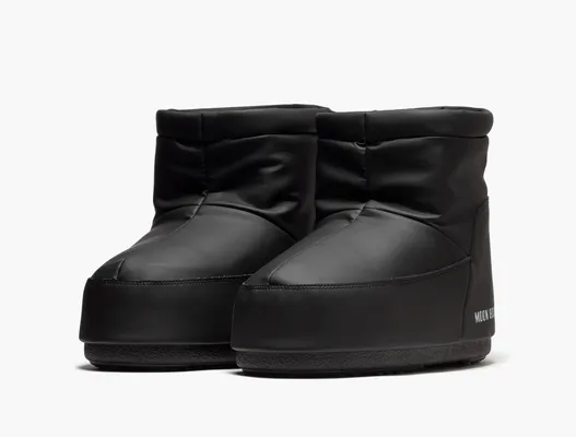 Обувь Moon Boot No Lace Rubber Boot «Black» черный